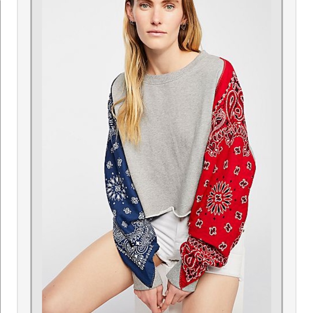 ISO Free People Baba Bandana Pullover